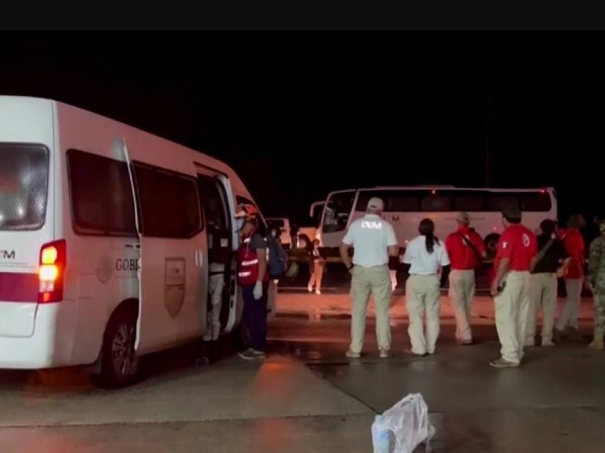 Rescatan en México a 98 migrantes que viajaban en un tráiler hacia EEUU