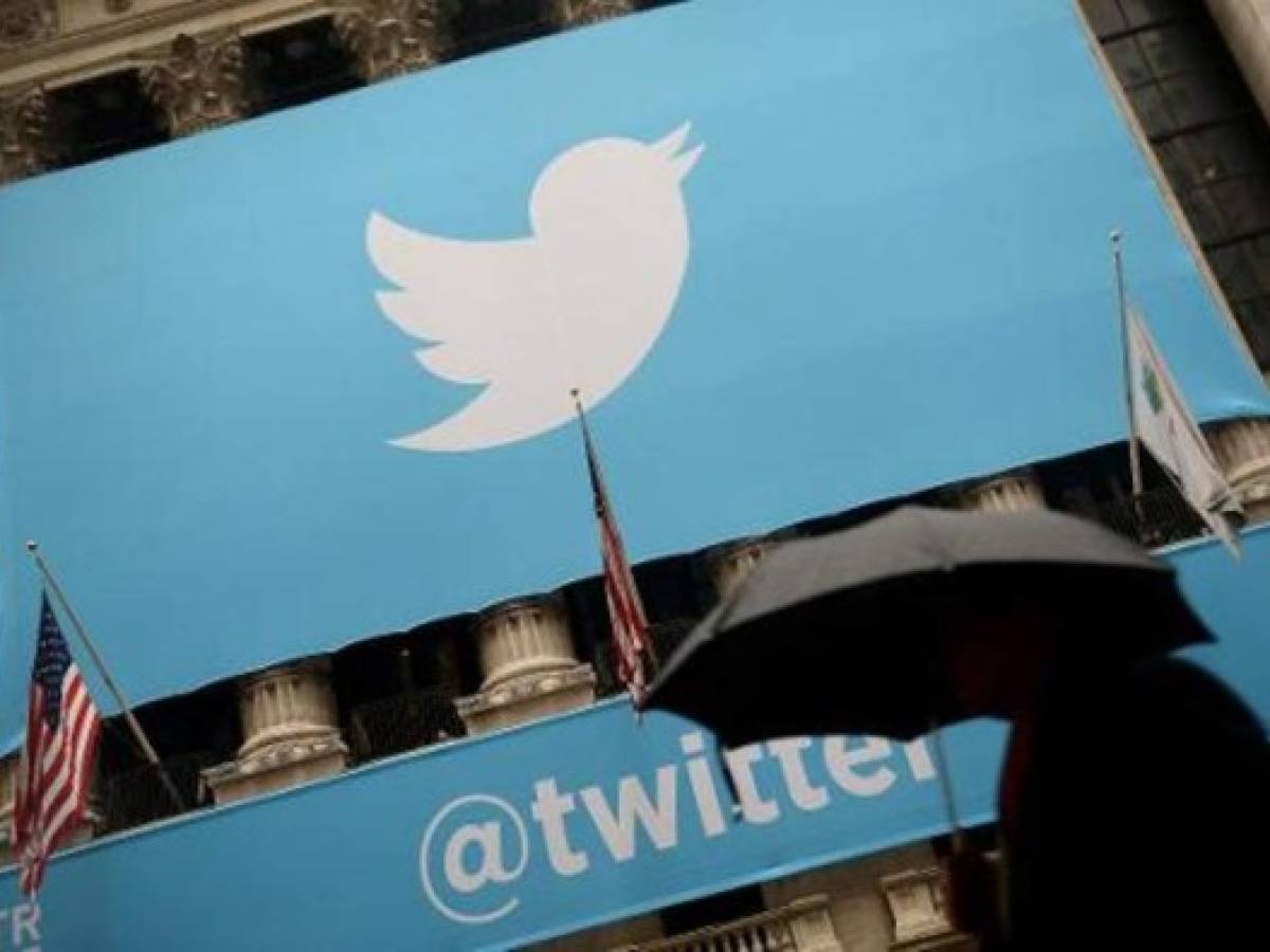 Acciones de Twitter caen en Wall Street
