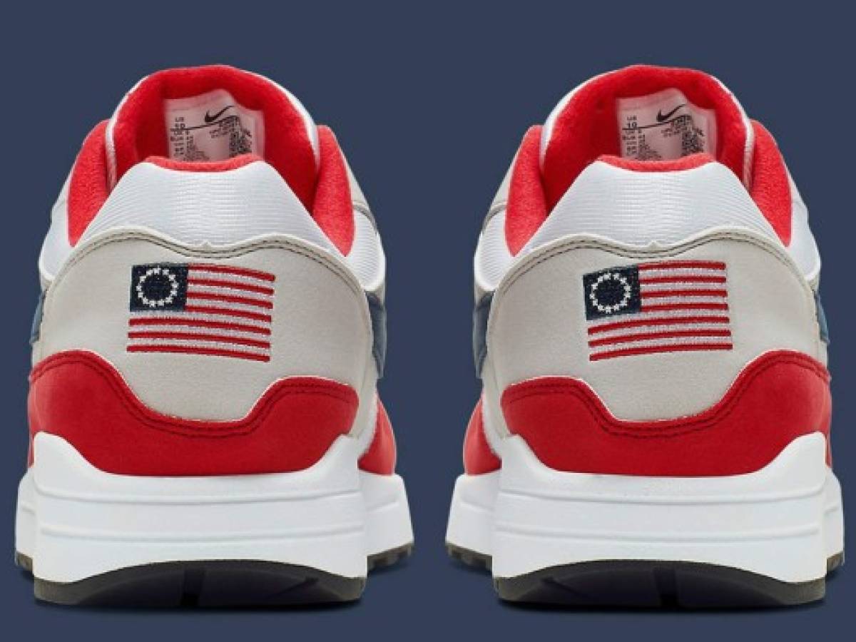 Nike retira zapato con vieja versión de la bandera de EEUU