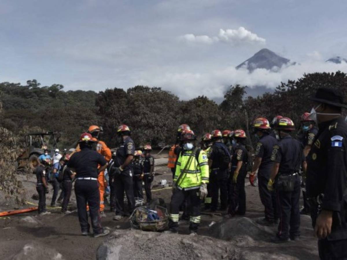 FOTOGALERÍA: El Volcán de Fuego sigue sin dar tregua a Guatemala