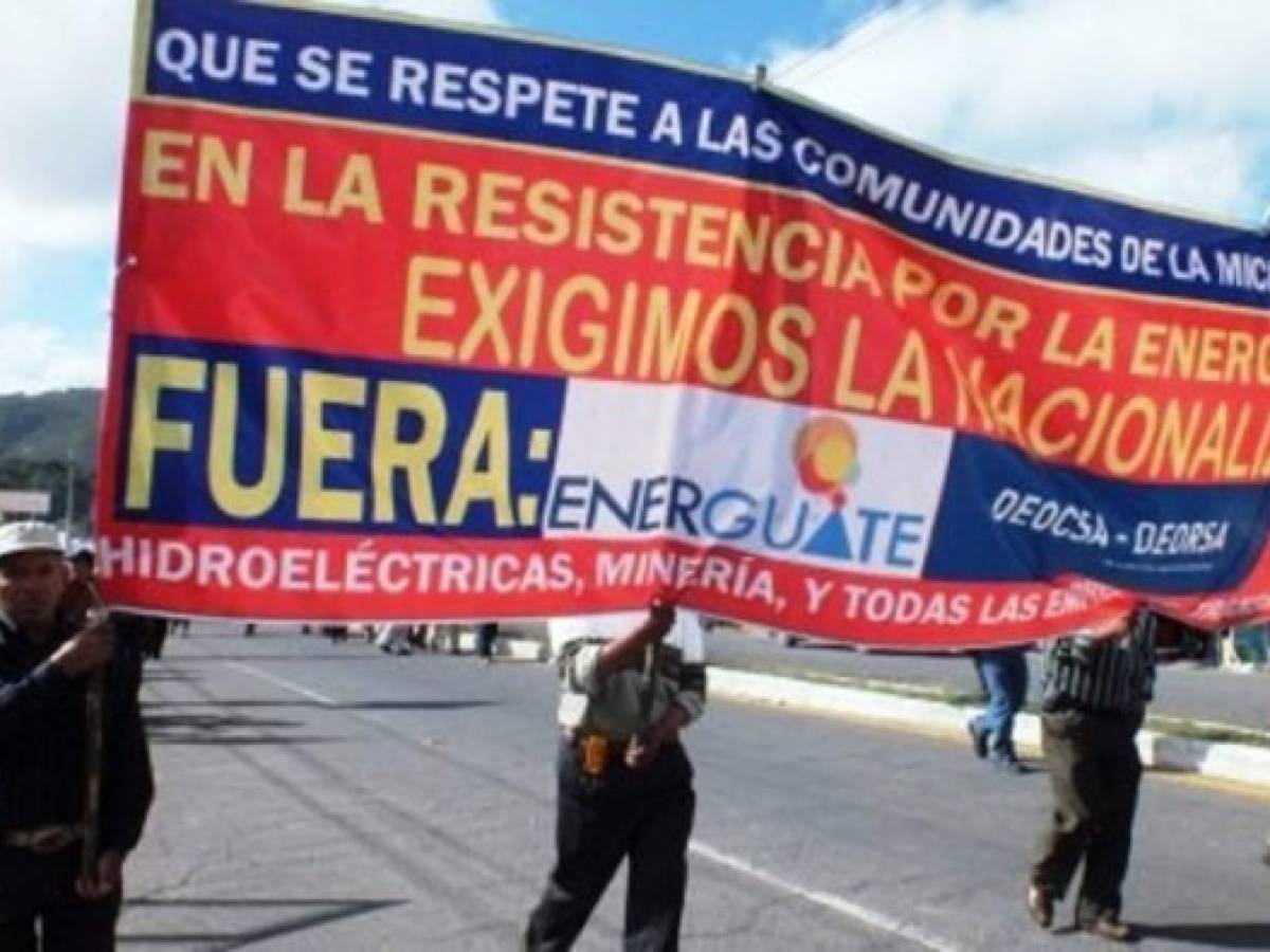 Indígenas guatemaltecos piden nacionalizar energía  