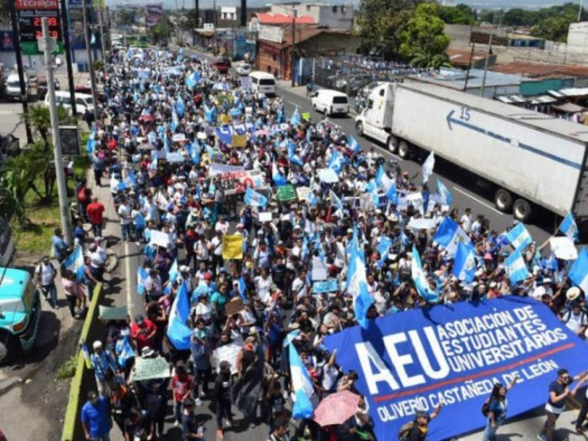 Guatemala: Congreso analiza leyes para regular protestas ciudadanas