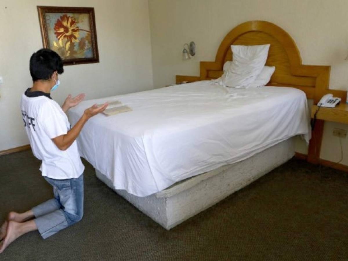 ‘Hotel filtro’ ayuda a migrantes a enfrentar al coronavirus en México