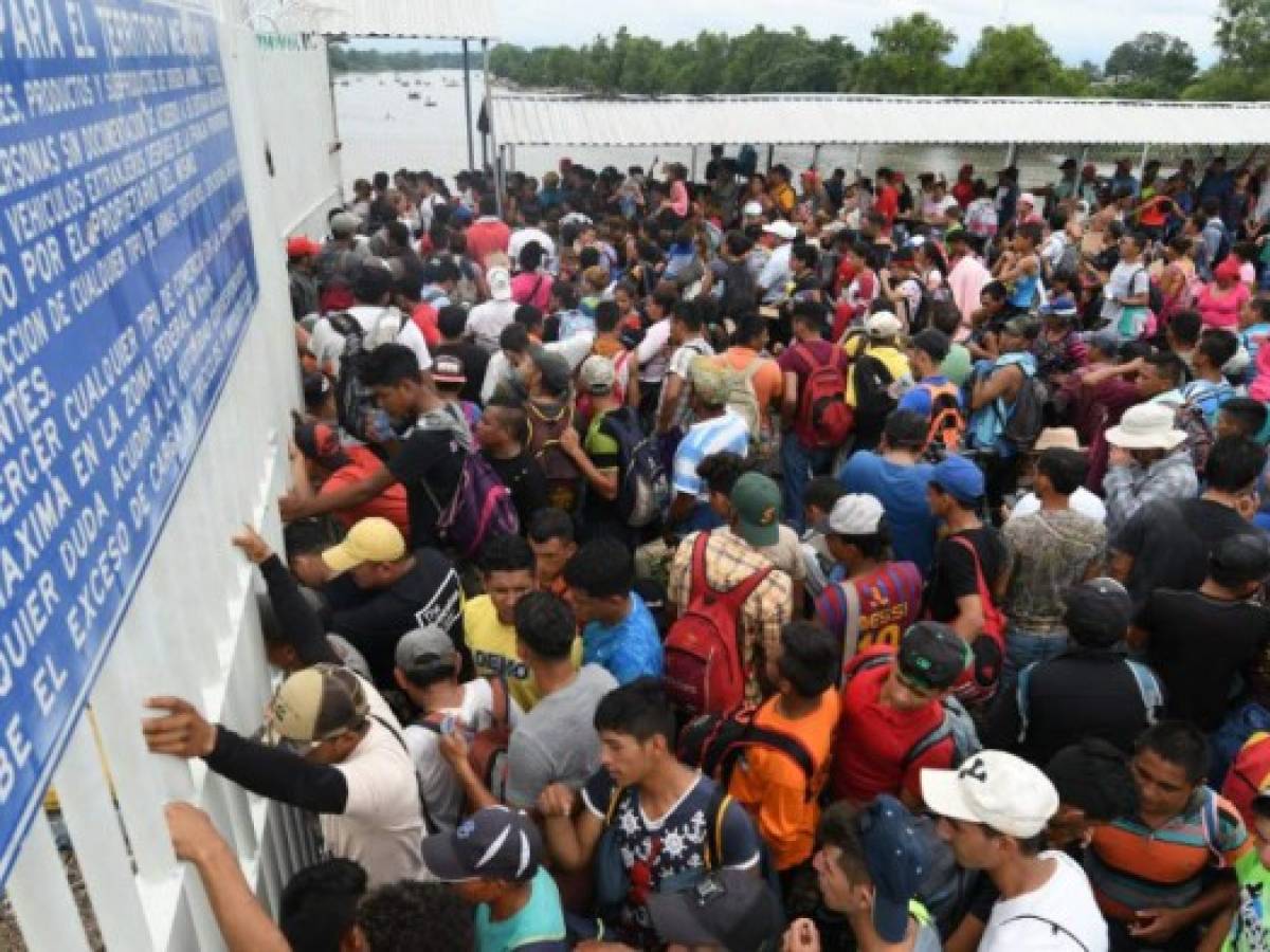 Nicolás Maduro pide a Trump abrir EEUU a caravana de migrantes hondureños