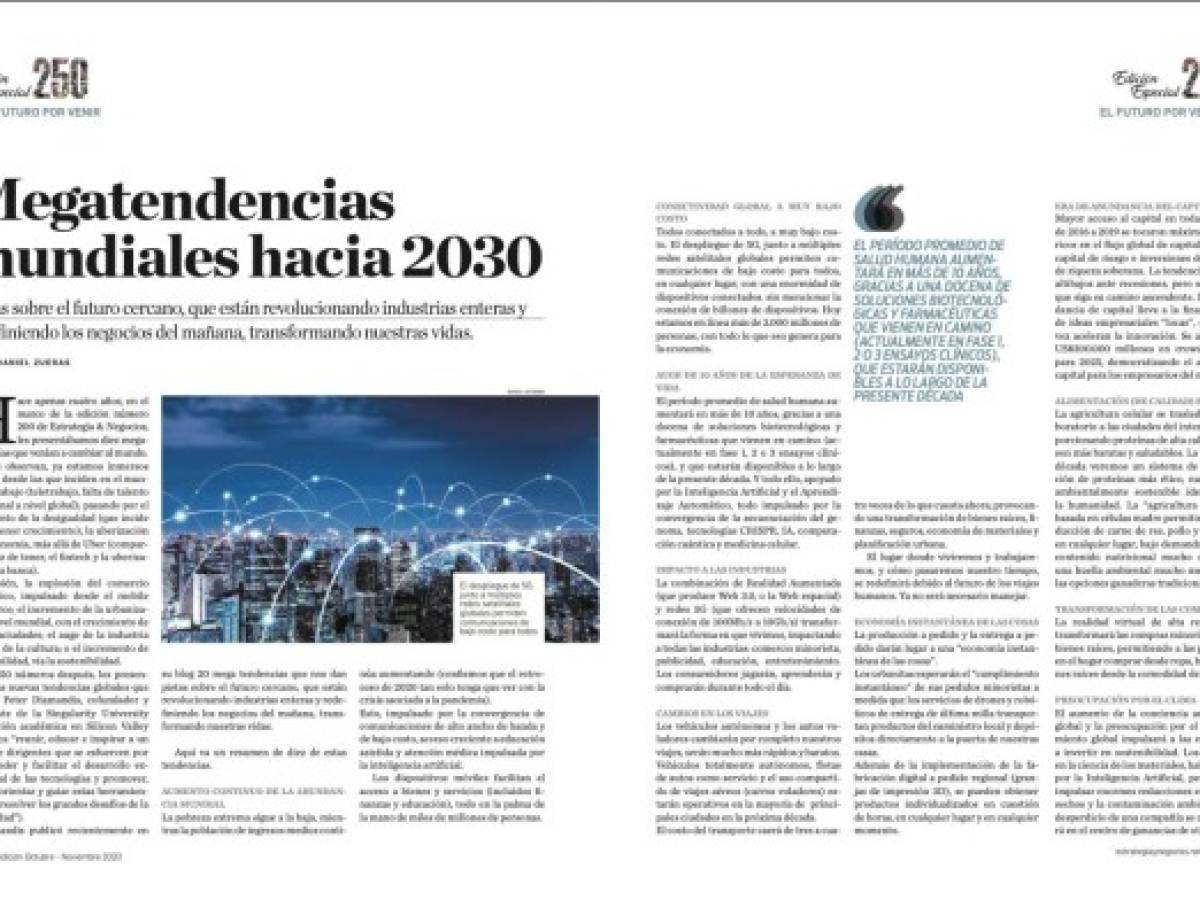 Estrategia y Negocios. Portada 250