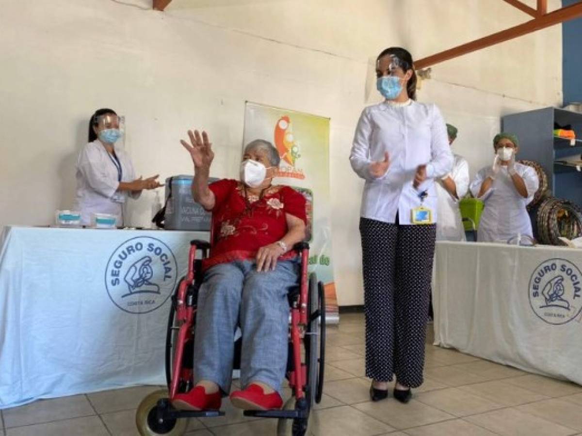 Costa Rica arranca con la vacunación contra el covid-19