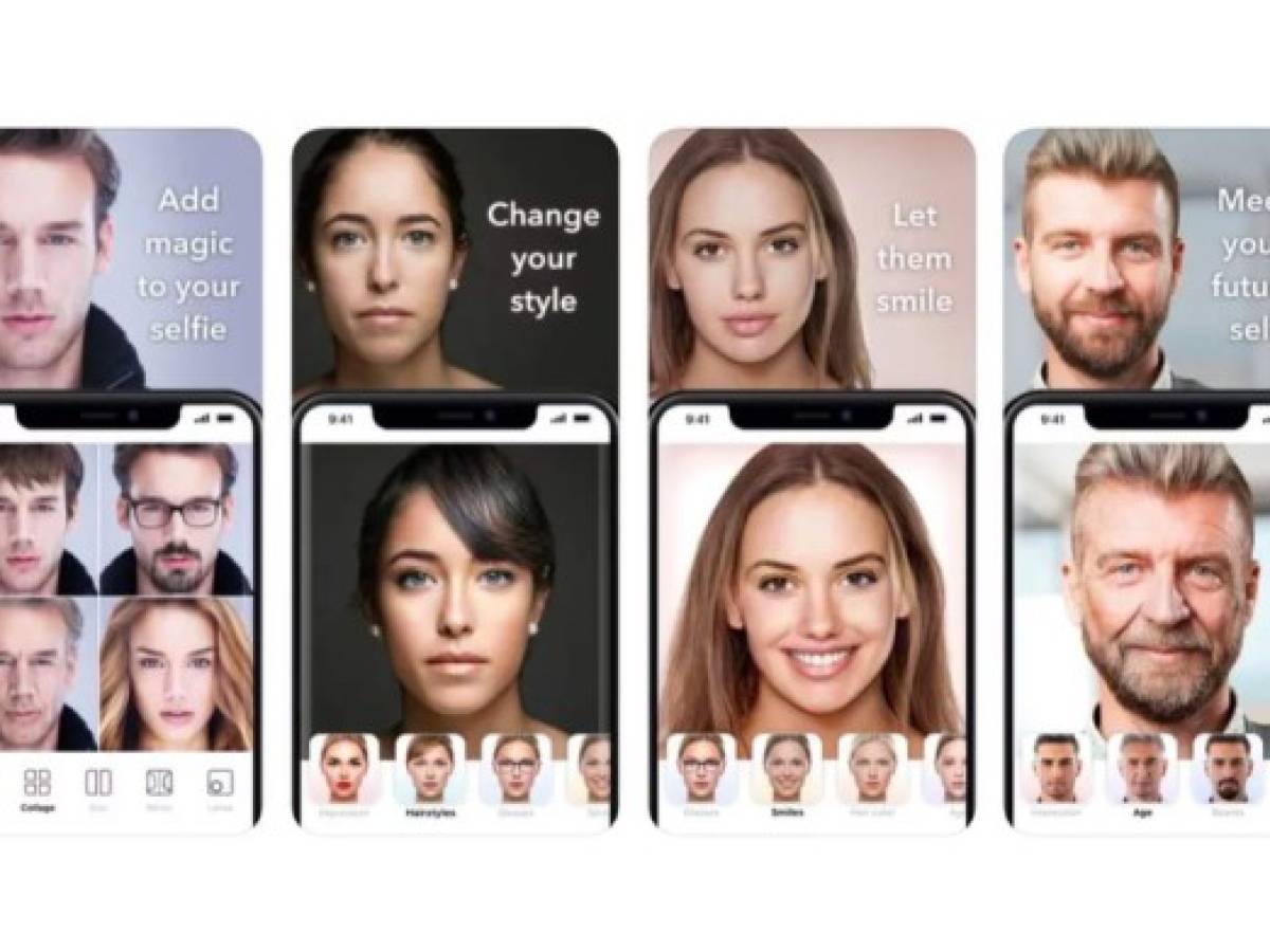 FaceApp usa tus datos y fotografías con fines comerciales