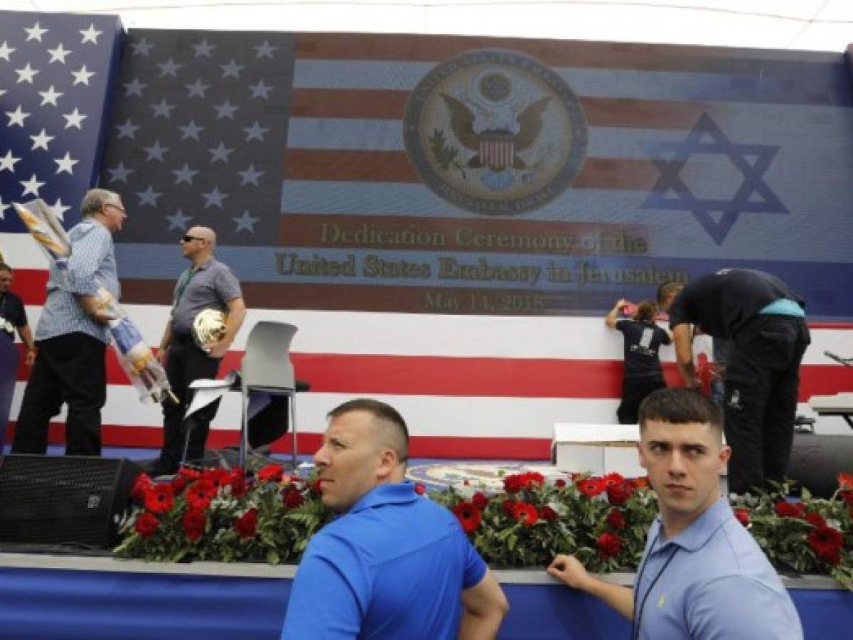 EEUU abre su embajada en Jerusalén en un contexto de alto riesgo