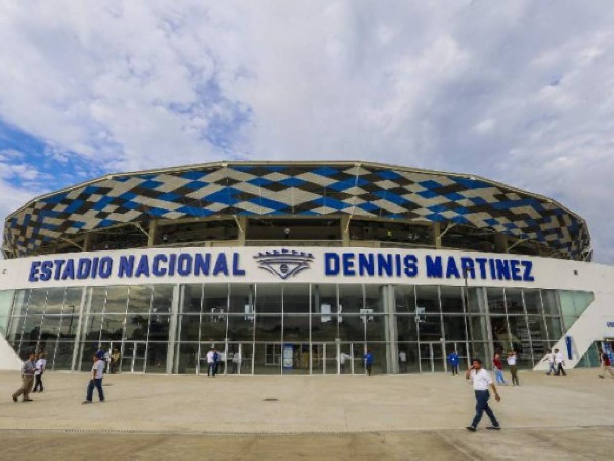 Nicaragua inauguró nuevo estadio de béisbol