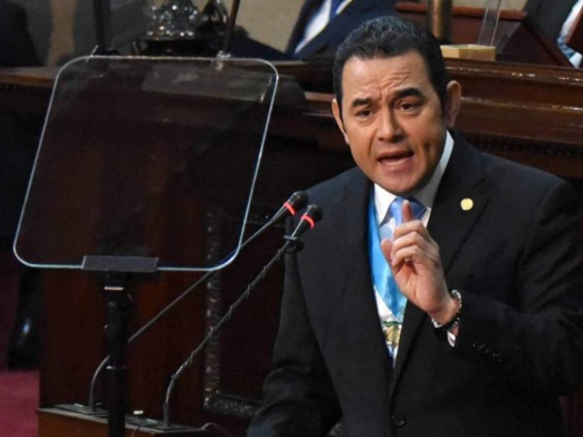 Guatemala: Morales señala a la Corte de Constitucionalidad por amenazas de Trump