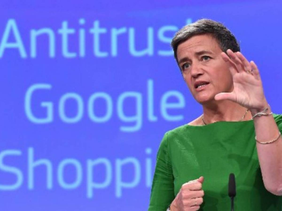 La UE impone a Google una multa de US$2.700 millones