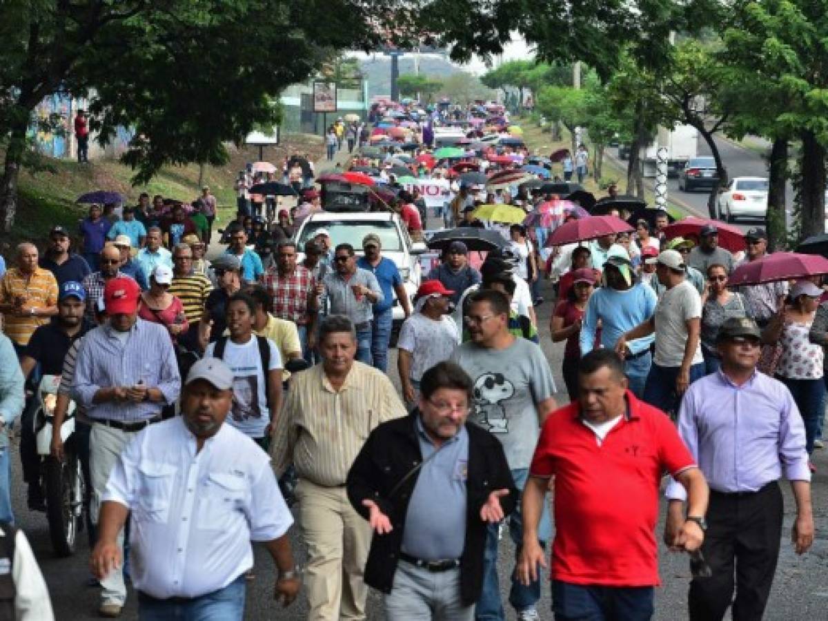 Honduras: Sindicatos protestan contra 'posible' privatización