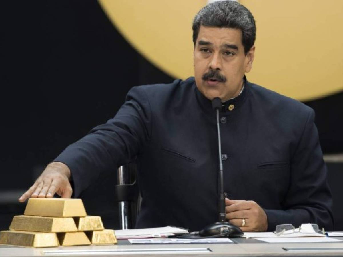 Venezuela busca repatriar US$550 millones en oro desde Inglaterra por temor a sanciones