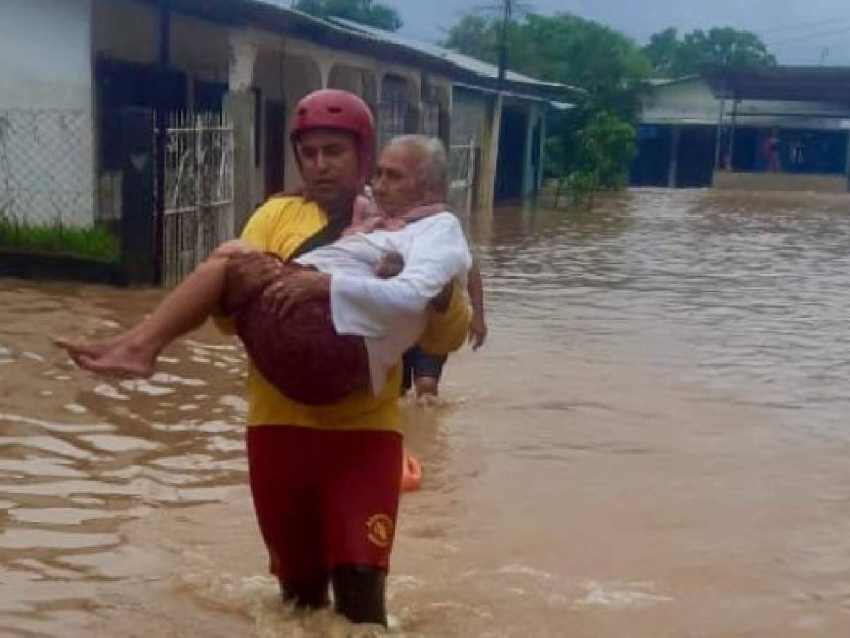 Devastación en Honduras por lluvias de depresión Eta