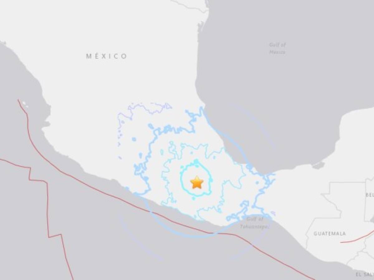 Sismo de 5,9 sacude al centro de México