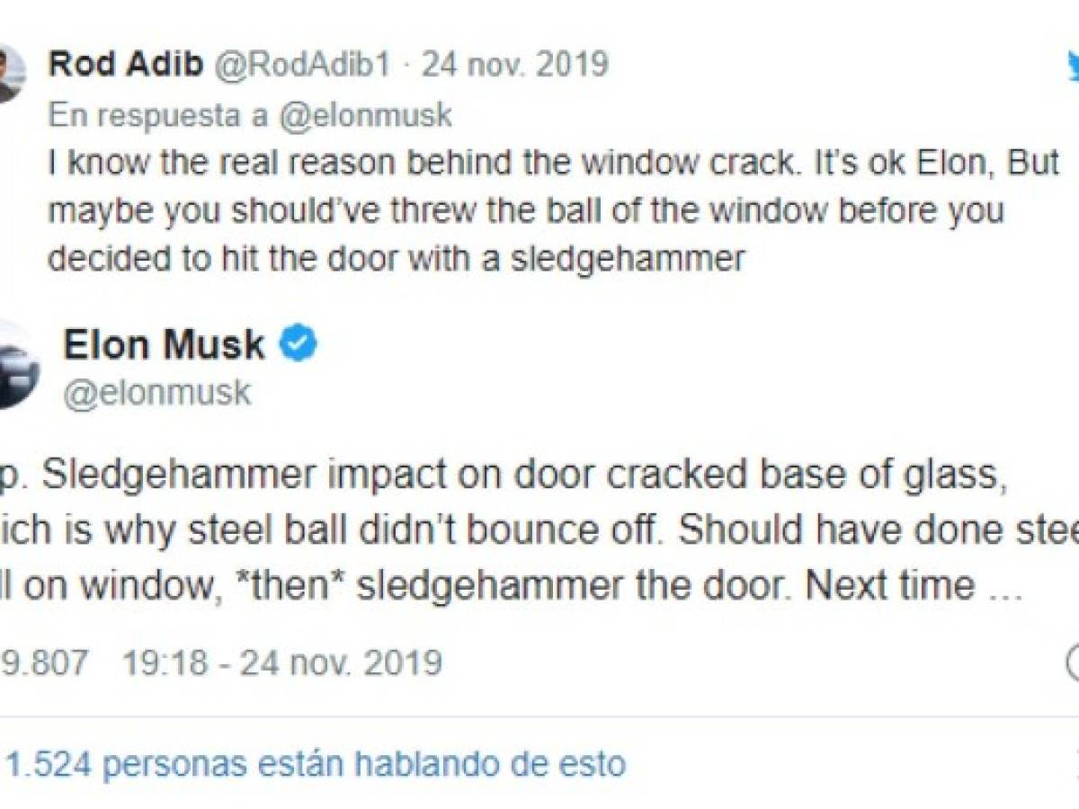 ¿Por qué se rompieron las ventanas del Tesla Cybertruck?