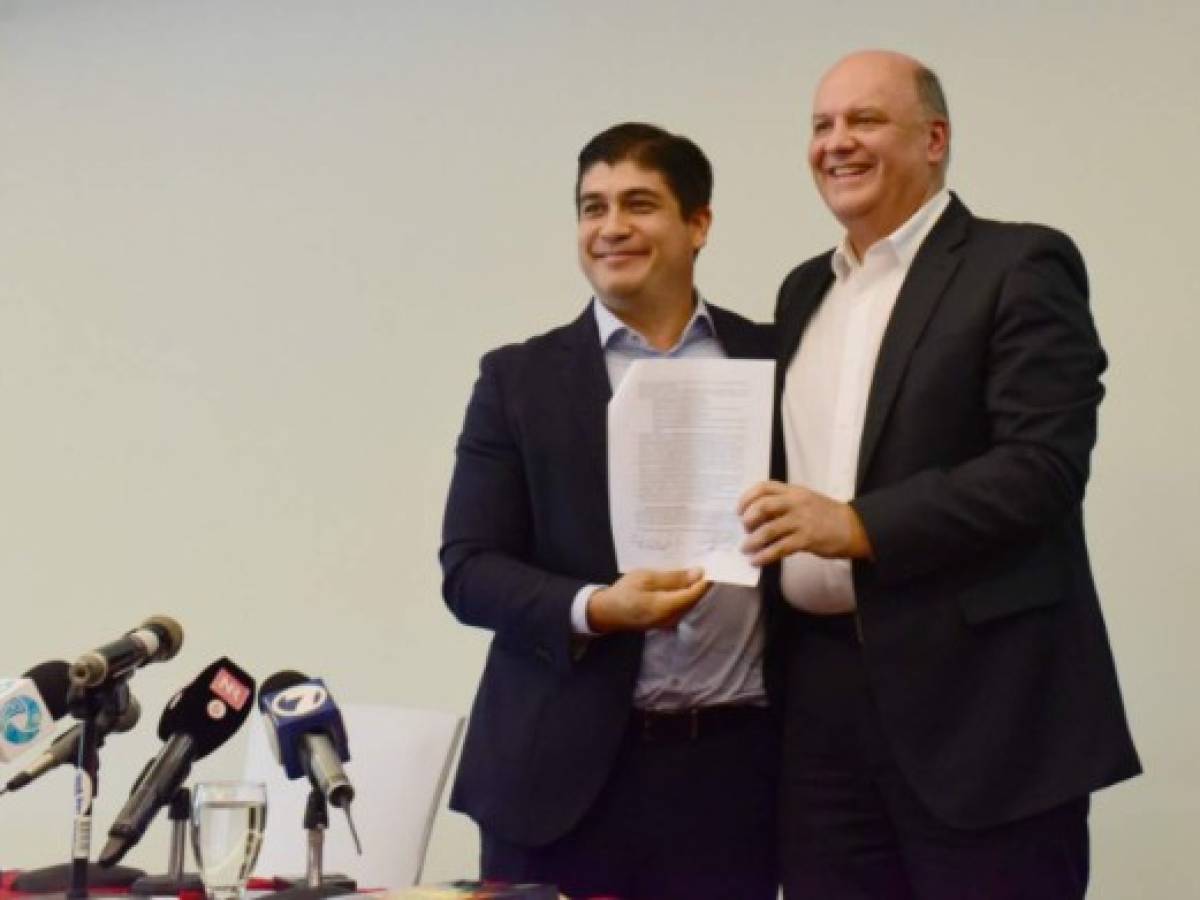 Elecciones Costa Rica: El socialcristiano Rodolfo Piza se suma a Carlos Alvarado