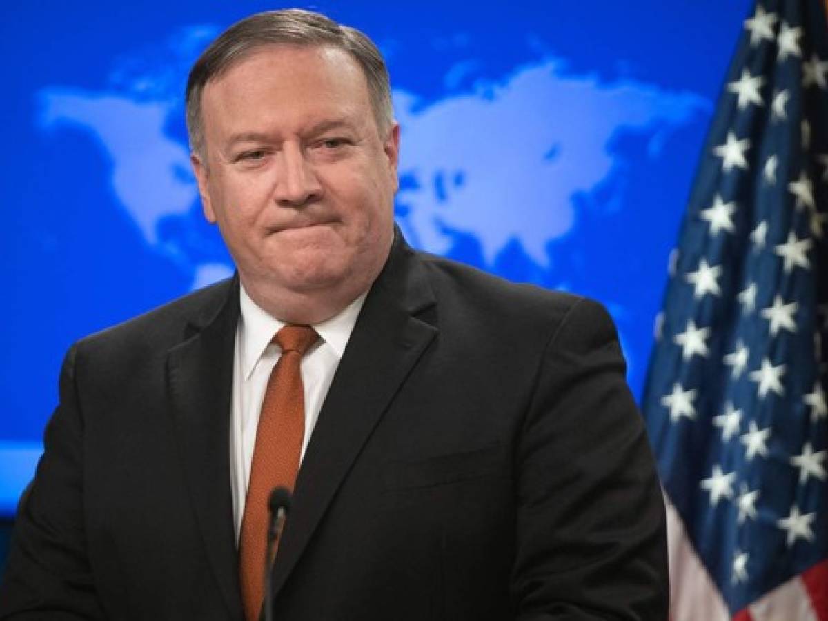 Pompeo afirma que EE.UU. no ha comprometido dinero con México ni Centroamérica