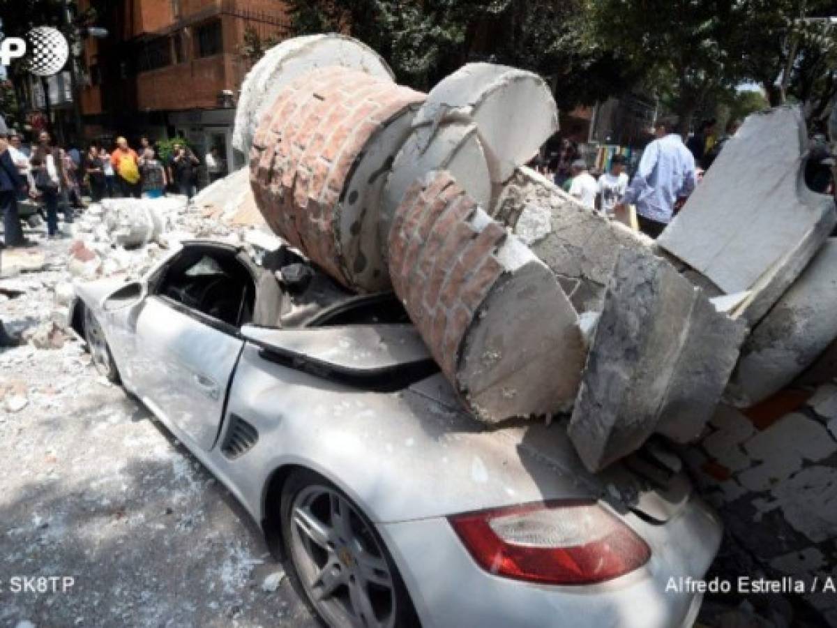 Terremoto de 7,1 sacude a la Ciudad de México