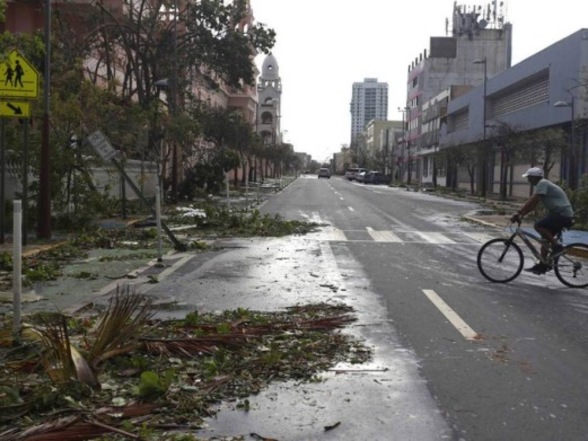 Inundaciones en República Dominicana tras paso de Huracán María