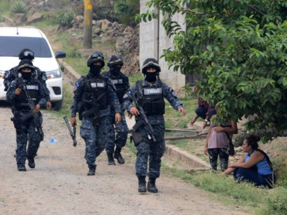 Honduras: 81 oficiales y policías vinculados a la Mara Salvatrucha