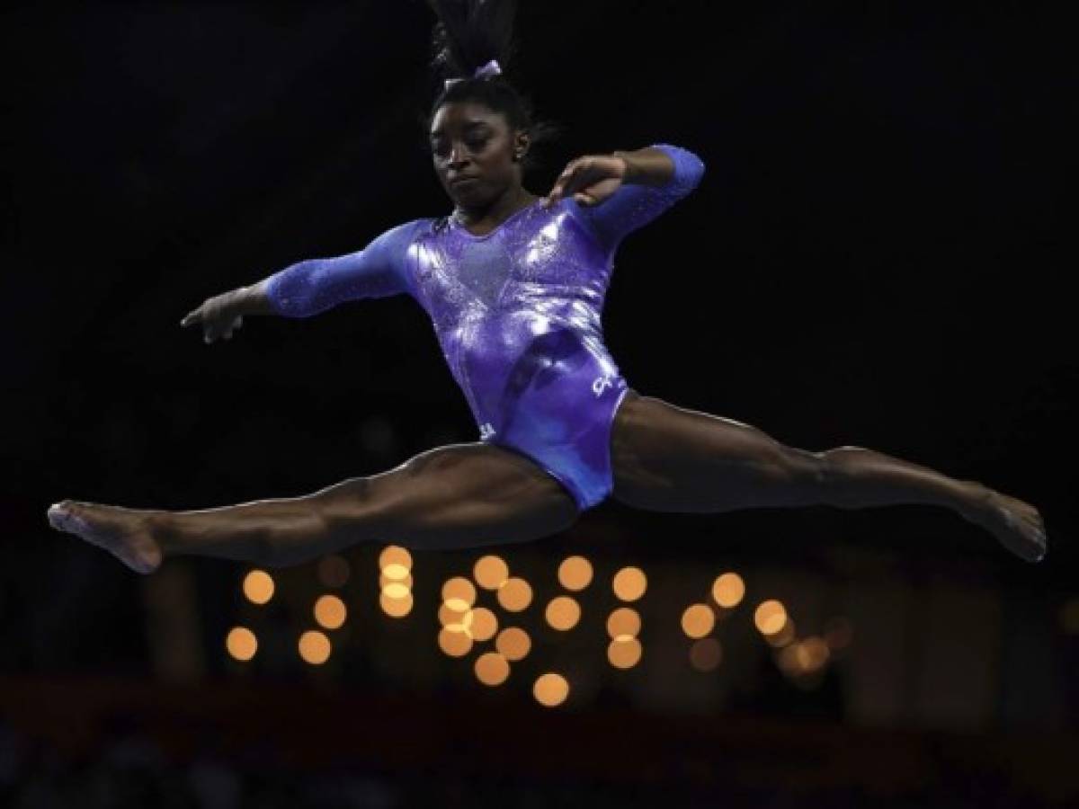 Simone Biles logra estratosférico récord en el mundo de la gimnasia