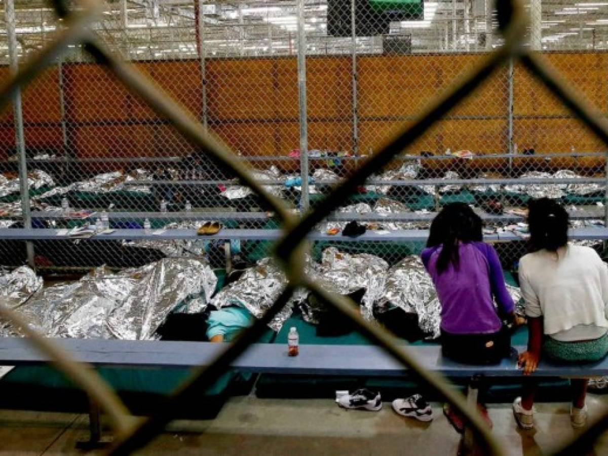 Casi 60.000 niños migrantes detenidos en EE.UU.