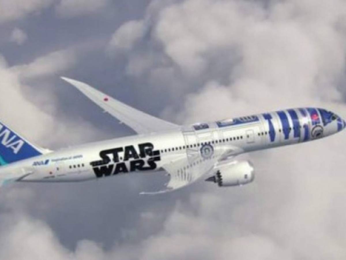 Aerolínea japonesa lanzó el avión de Star Wars