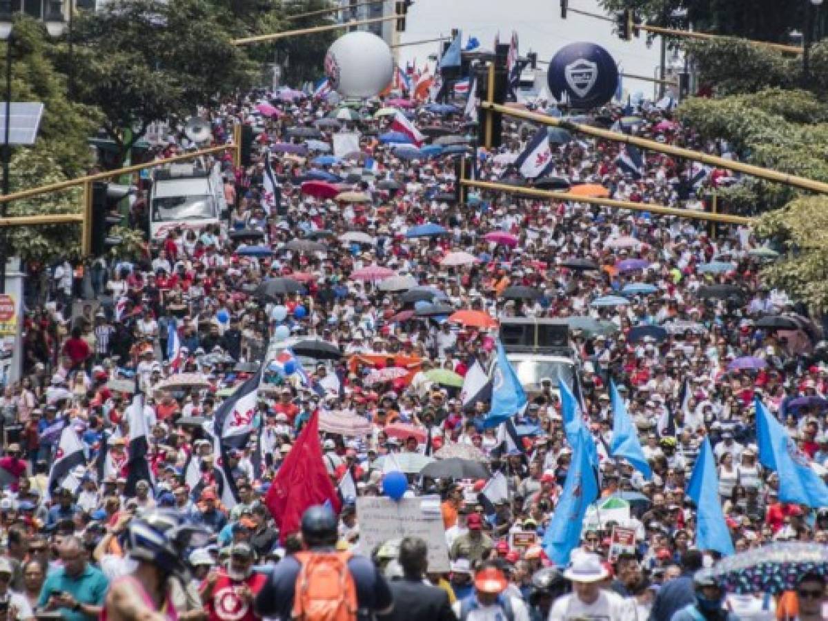 Costa Rica: Efectos de la huelga contra la reforma fiscal son parciales