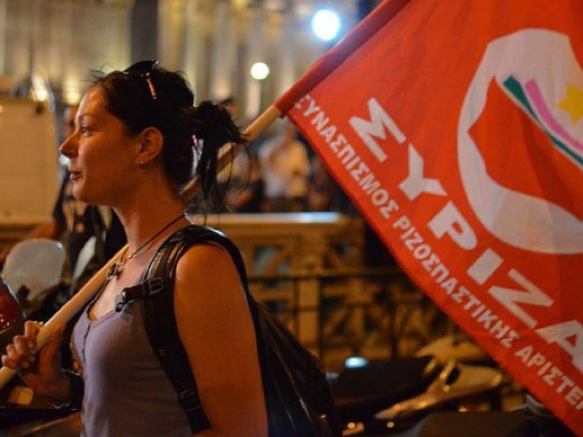 Grecia: izquierda populista Syriza podría ganar elecciones