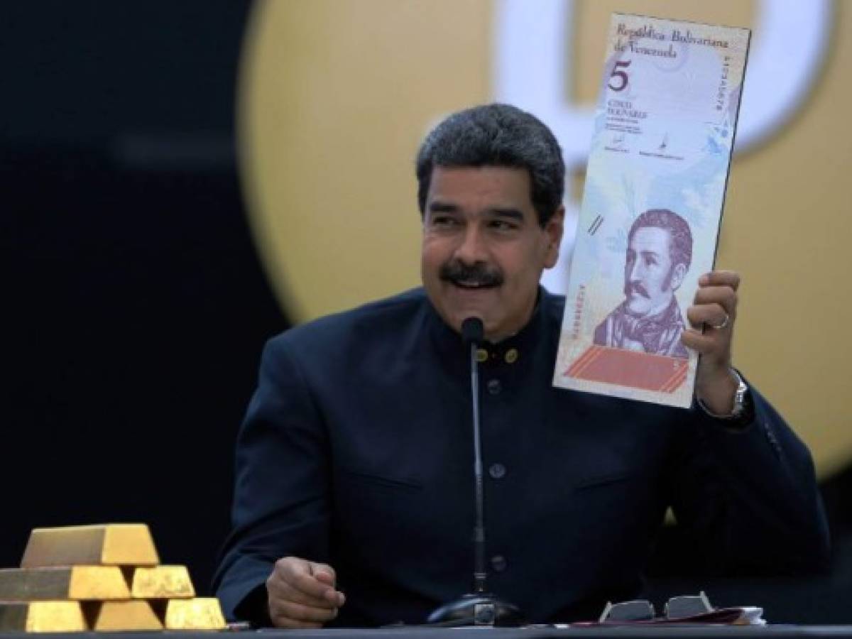 Maduro vendió el 40 % de las reservas de oro venezolano en 2018