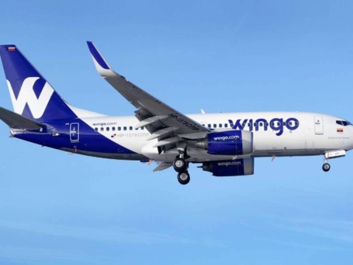 Wingo aumenta transporte de pasajeros en 21% en 2018