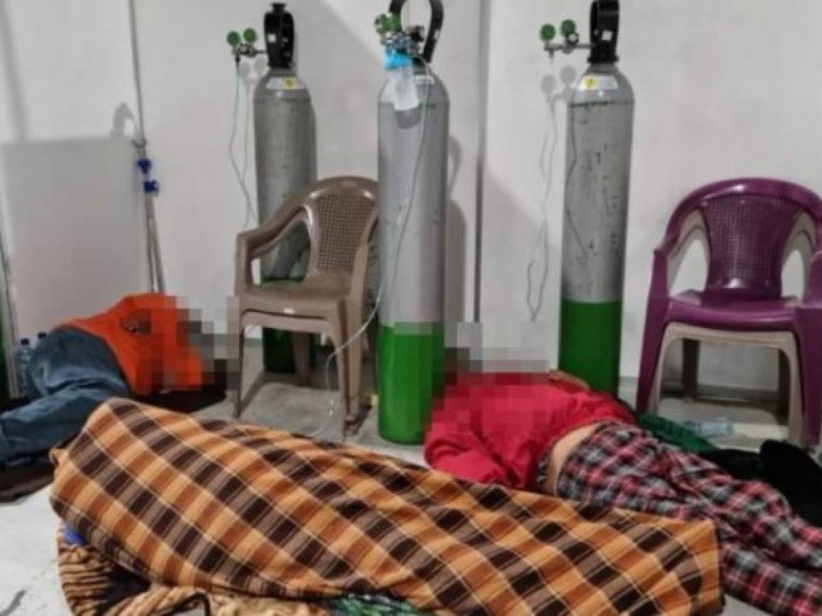Guatemala: Con pacientes en el suelo y a la espera de camas están hospitales