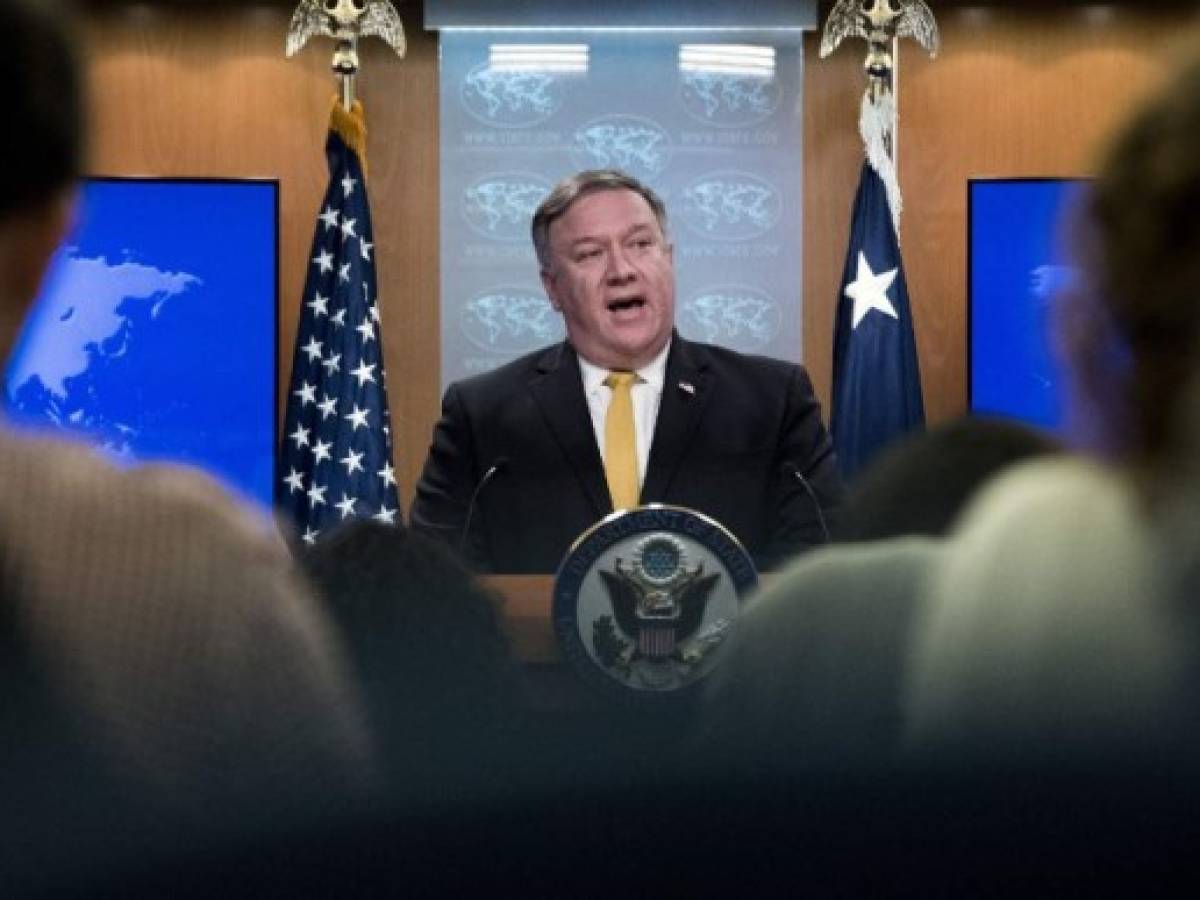 Mike Pompeo: 'Nos preocupa que estos migrantes sean víctimas de traficantes'