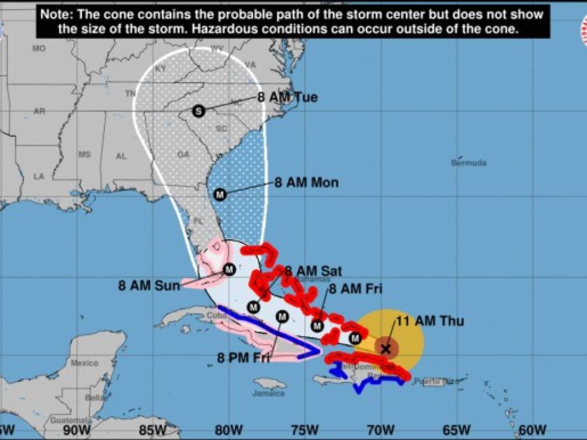 Más de 10 millones de niños y niñas viven en países amenazados por huracán Irma