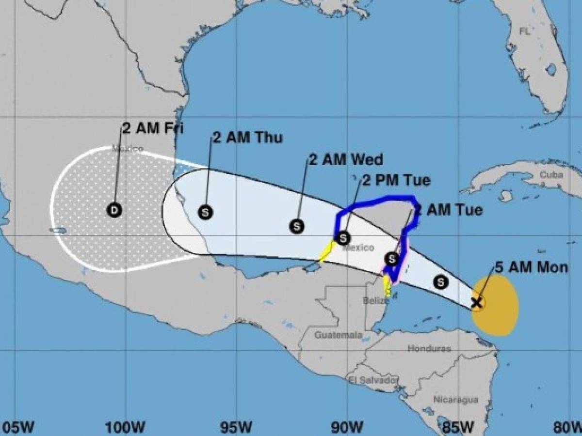 Triángulo norte en alerta por tormenta tropical Franklin