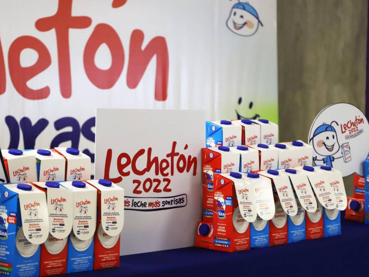 Lechetón 2022 tiene como meta recaudar 50.000 vasos de leche