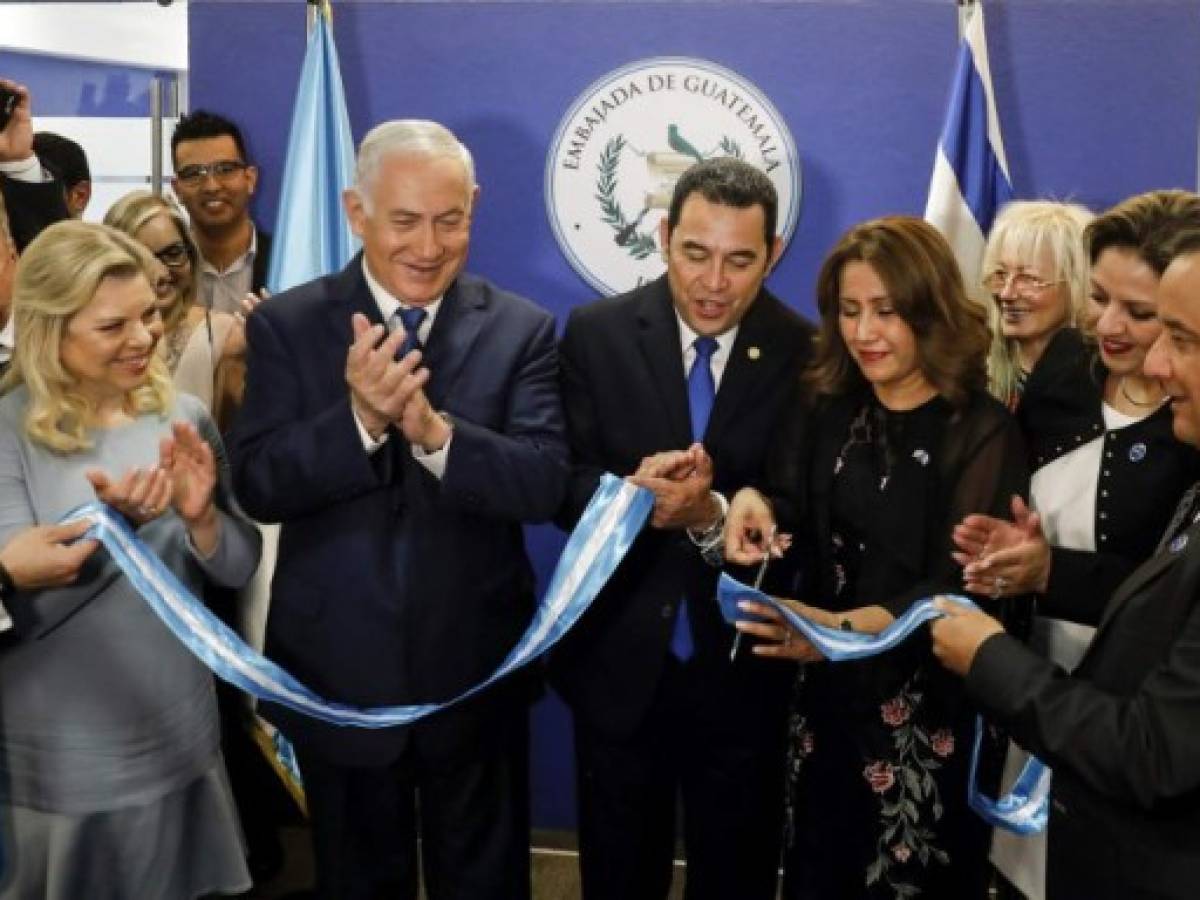 Guatemala inaugura su embajada en Jerusalén en medio de la crisis en Gaza