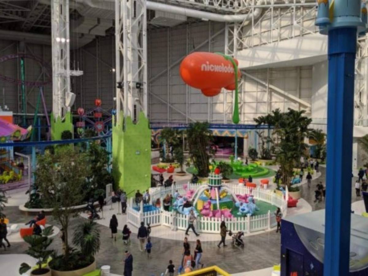 Nickelodeon abre el parque temático bajo techo más grande del continente americano