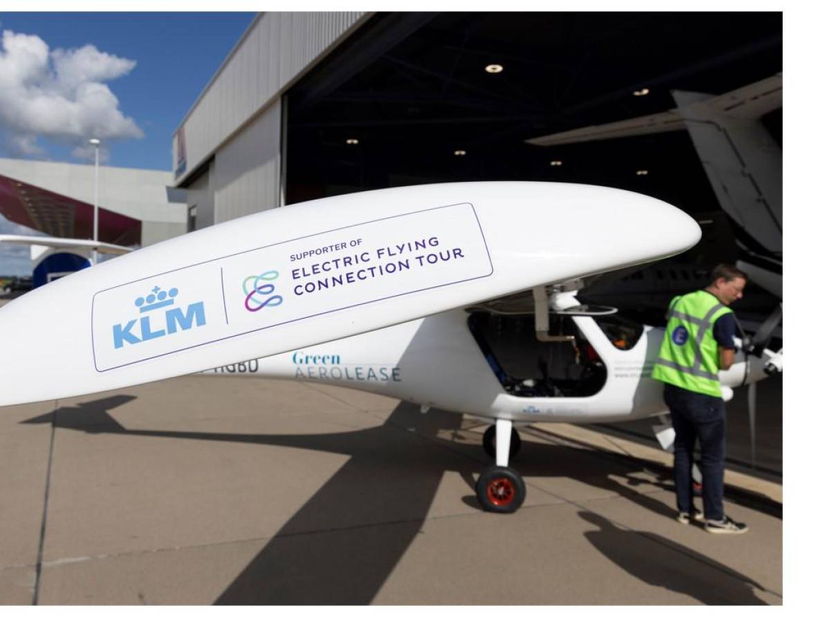 Aerolínea KLM experimenta sus primeros vuelos eléctricos