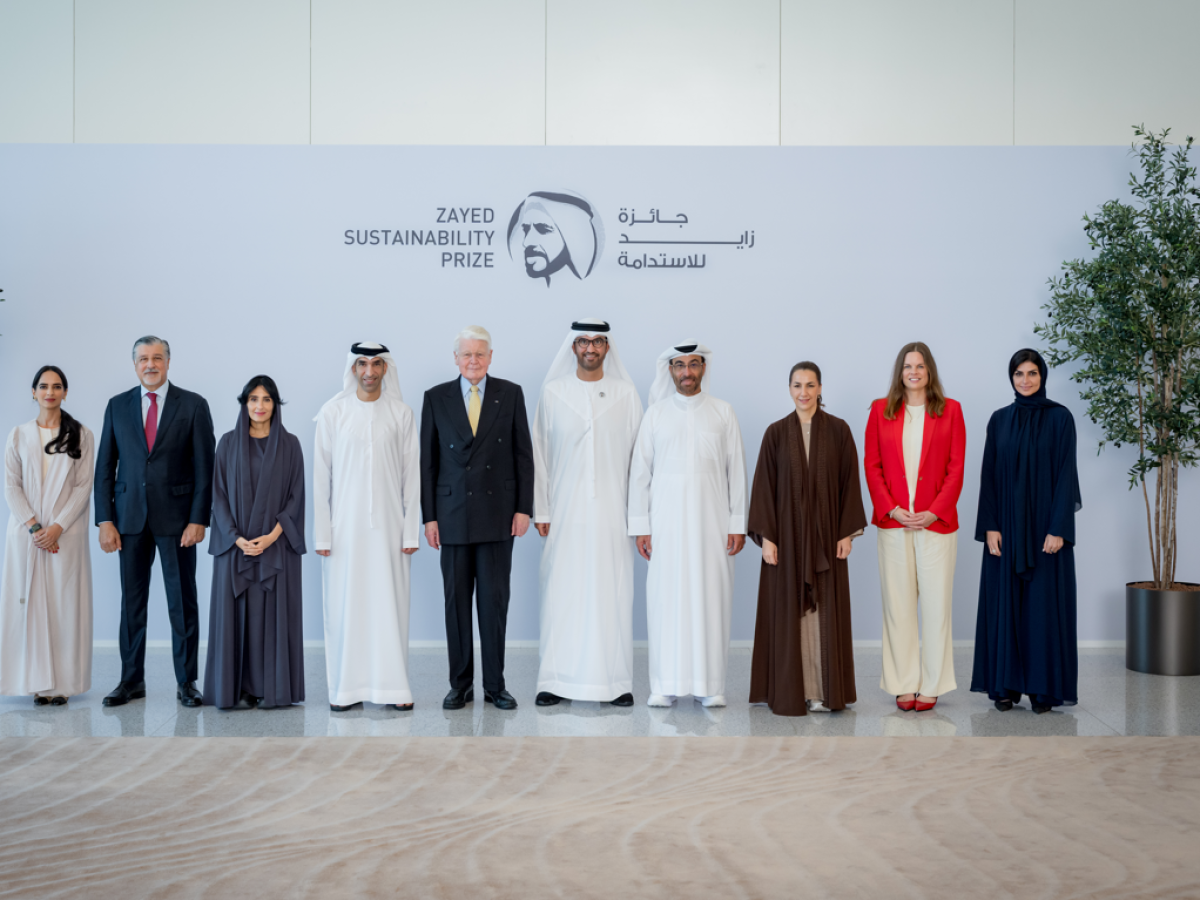 ONG de Guatemala entre los finalistas del Premio Zayed a la Sostenibilidad 2026
