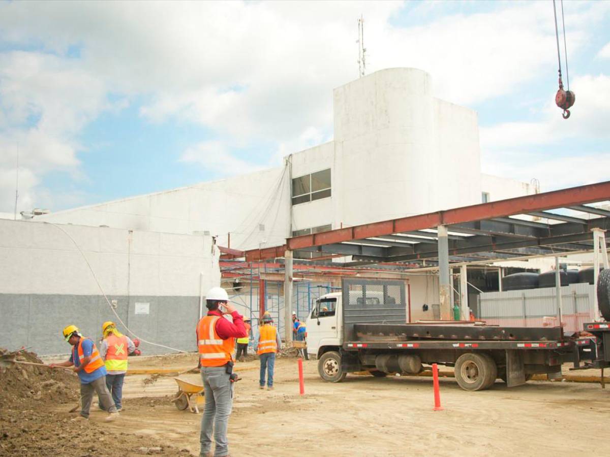 Avanzan obras en el aeropuerto de San Pedro Sula