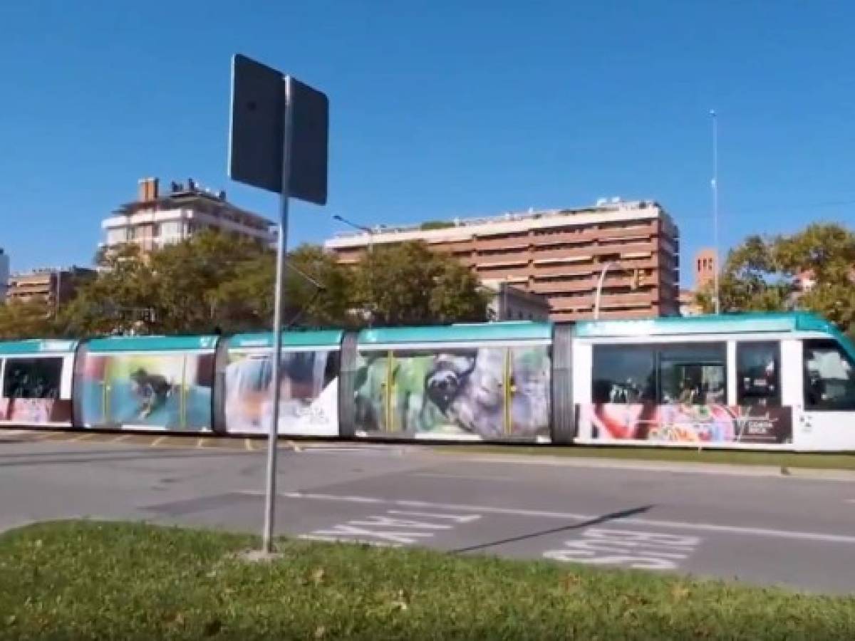 Costa Rica se promueve como destino en tranvías de Madrid y Barcelona