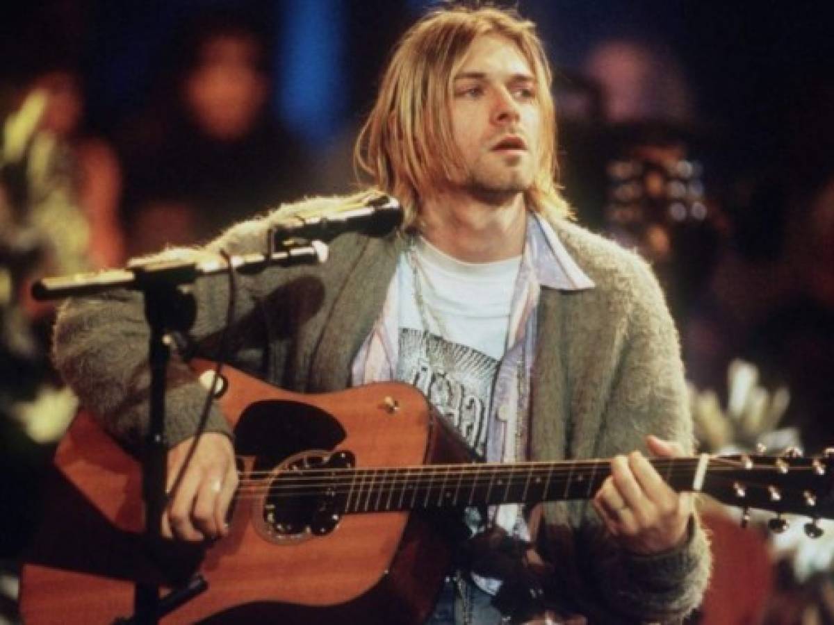 La guitarra de Kurt Cobain en ‘Unplugged’ de Nirvana a subasta
