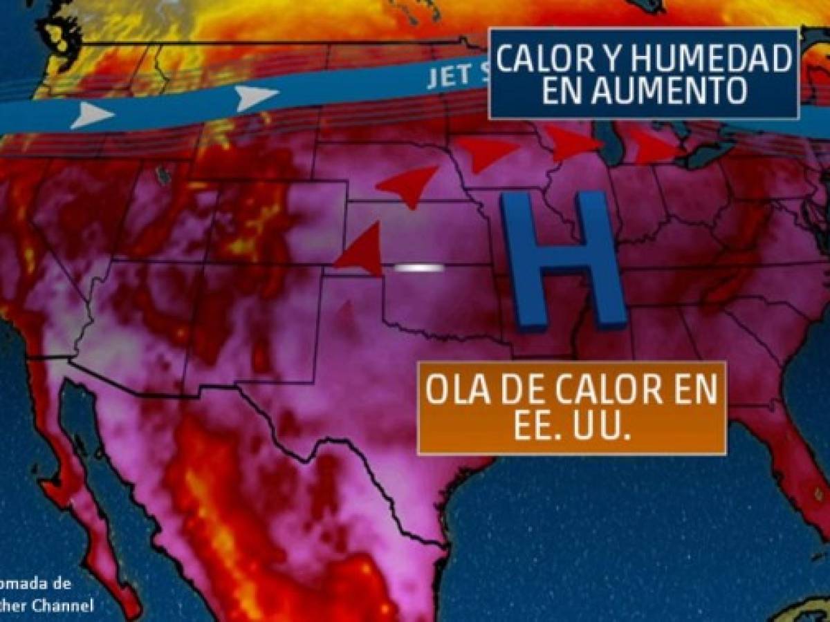 EEUU afectado por ola de calor, se esperan temperaturas de 45°C