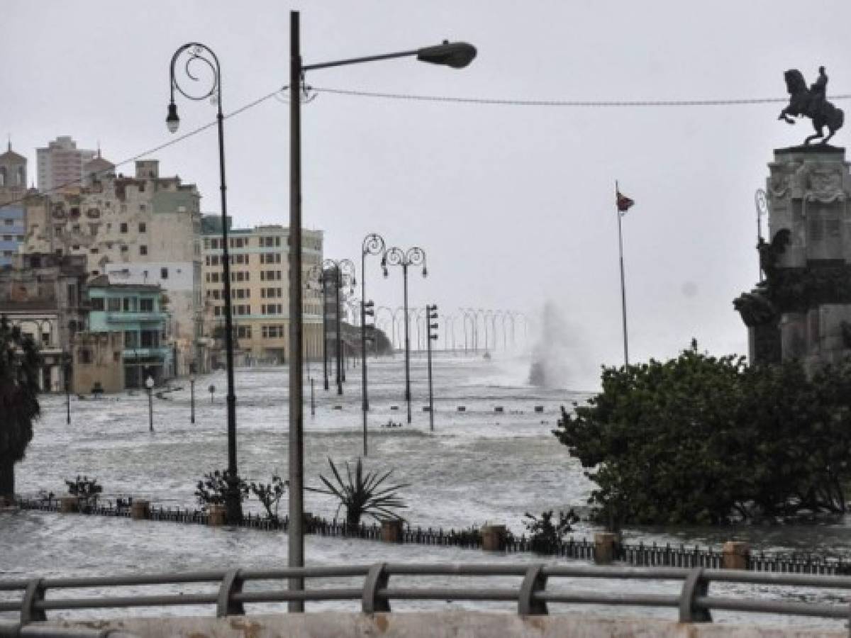 Huracán Irma: La Habana sigue inundada y sin electricidad