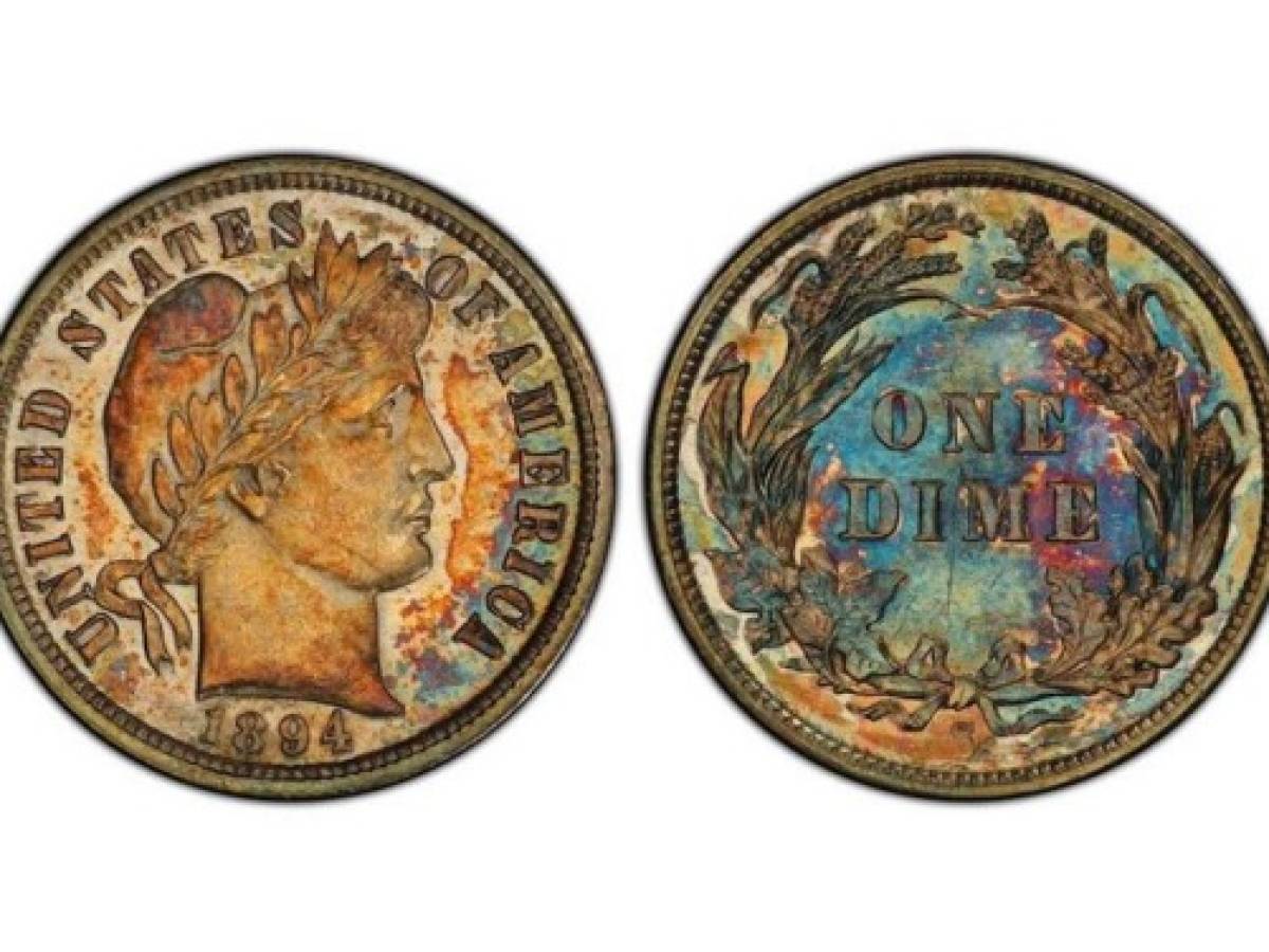 Compran una moneda de 10 centavos, de hace 125 años, por más de US$1 millón