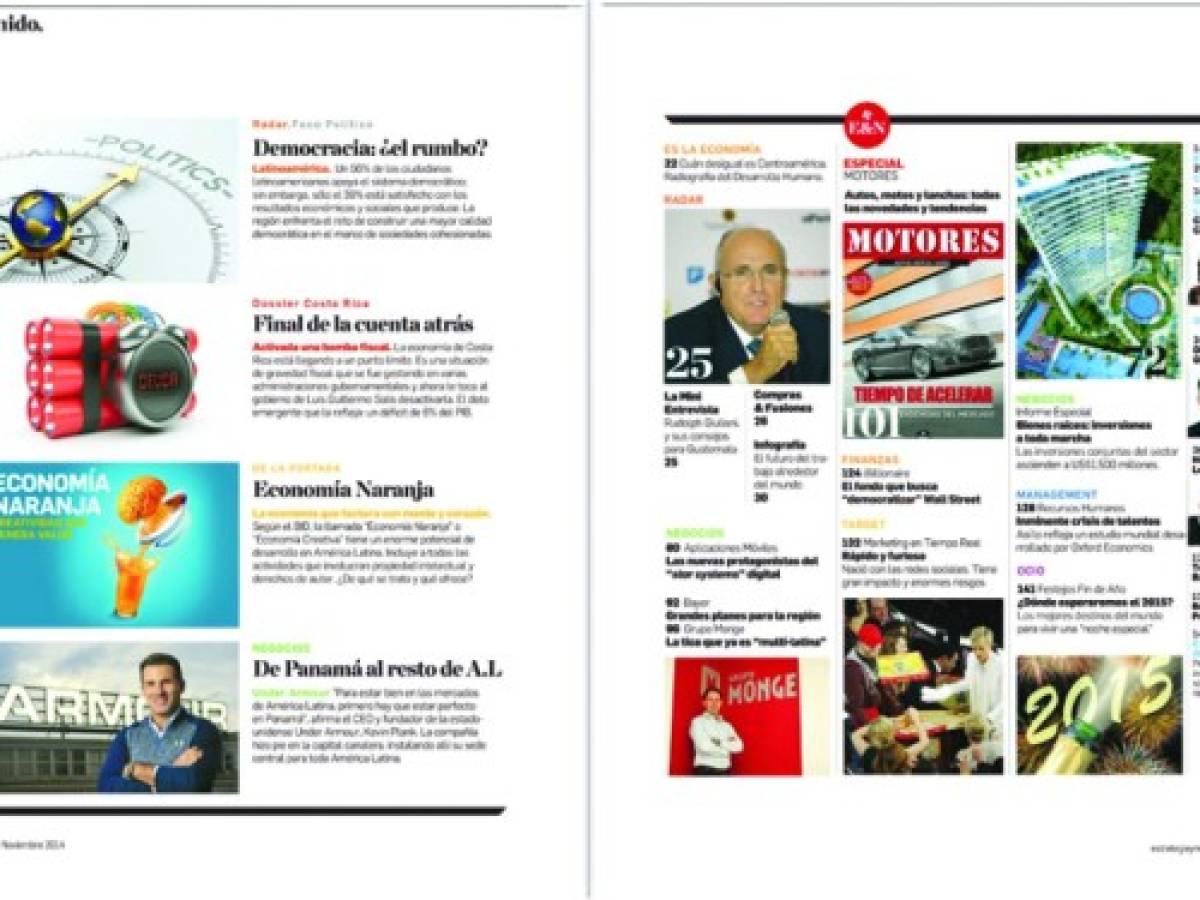 Estrategia y Negocios. Portada impresa 178