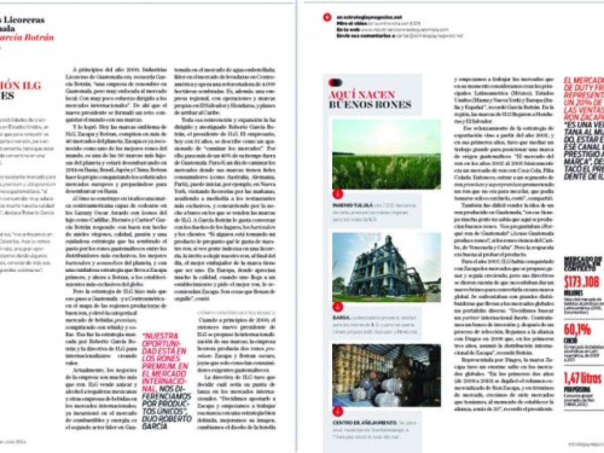 Estrategia y Negocios. Portada impresa 174