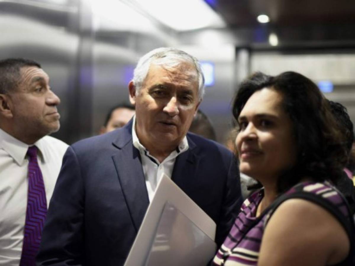 Guatemala: Expresidente Pérez Molina queda fuera de un caso de corrupción